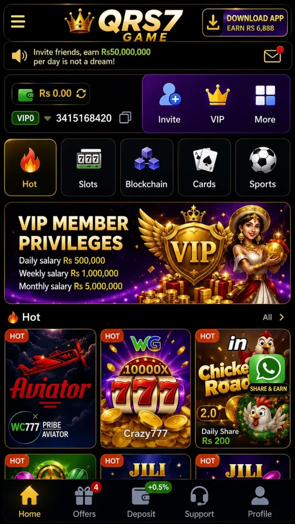 QRS7 Game
